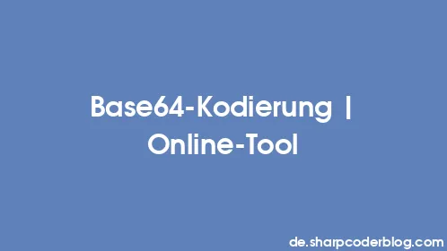 Base64-Kodierung | Online-Tool - Thumbnail