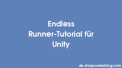 Endless Runner-Tutorial für Unity - Thumbnail