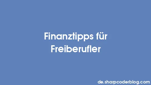 Finanztipps für Freiberufler - Thumbnail