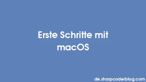 Erste Schritte mit macOS - Thumbnail