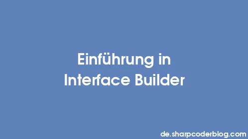 Einführung in Interface Builder - Thumbnail