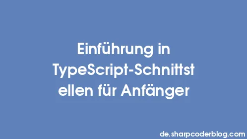 Einführung in TypeScript-Schnittstellen für Anfänger - Thumbnail