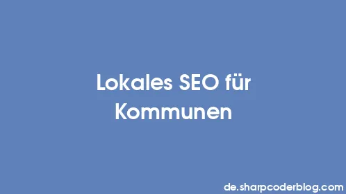 Lokales SEO für Kommunen - Thumbnail