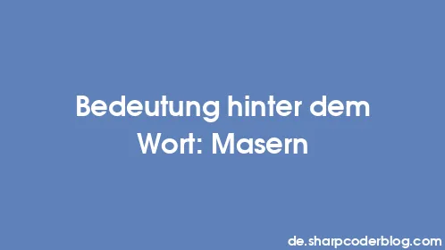 Bedeutung hinter dem Wort: Masern - Thumbnail