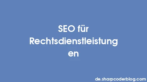 SEO für Rechtsdienstleistungen - Thumbnail