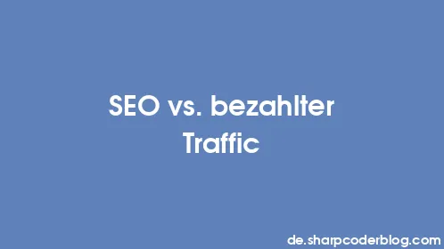 SEO vs. bezahlter Traffic - Thumbnail