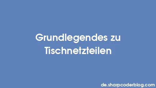 Grundlegendes zu Tischnetzteilen - Thumbnail