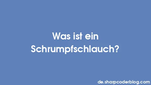 Was ist ein Schrumpfschlauch? - Thumbnail