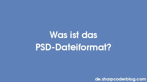 Was ist das PSD-Dateiformat? - Thumbnail