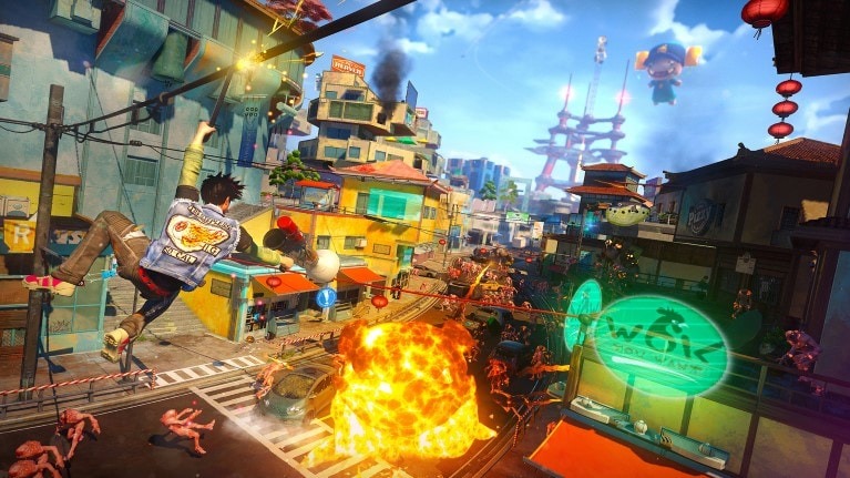 Gameplay-Screenshot von Sunset Overdrive