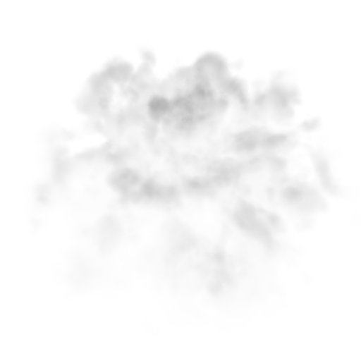 Kleine Wolkenstruktur transparent