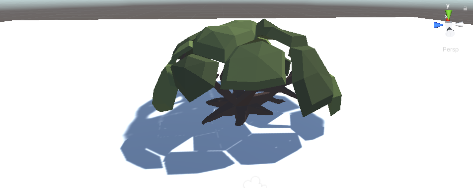 Baummodell mit korrektem Material